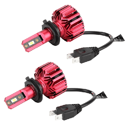 2 st 10000LM 60W Super Ljusa LED Bilstrålkastare Konverteringskit Strålkastare Glödlampor för H7