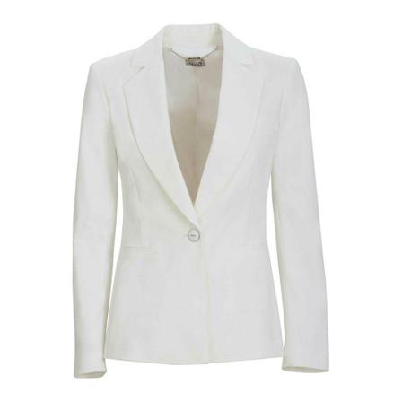 Liu Jo Giacca Ts.navetta White Hvid, Dame Blazer
