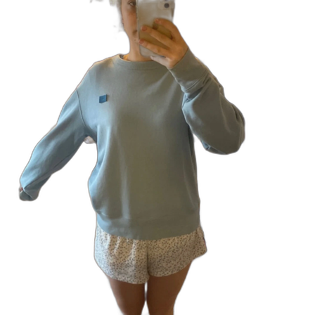 Ljusblå sweatshirt från Acne Studios