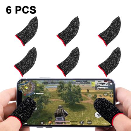 Fingerskydd för spel, tumskydd mobilspel för [3 par]