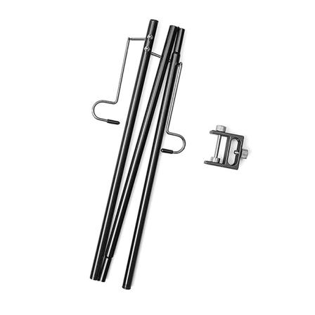 1kpl Camping Lyhtyteline Irrotettavat Lyhtyripustimet Kannettava L Black 2 Hanger