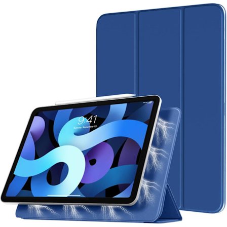 2023 New iPad 8th/7th Generation Case 10.2 with Pencil Holder, Protective Cover with Auto Wake/Sleep, Trifold Stand for iPad 8th Generation,