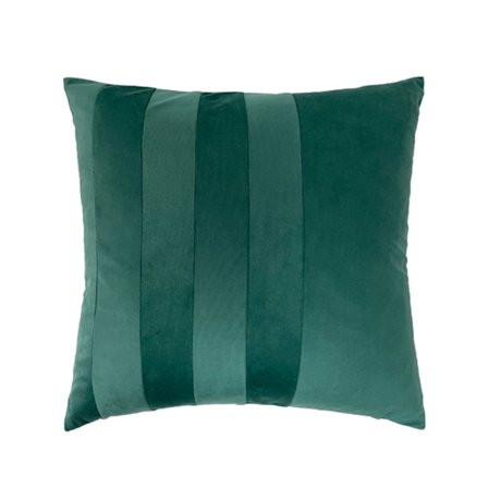 Samettinen tyyny 45x45cm, Smaragdinvihreä