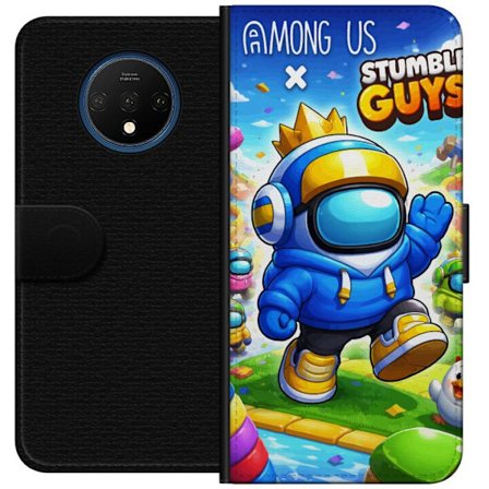 Kompatibelt Plånboksfodral till OnePlus 7T Crowned Space Runner