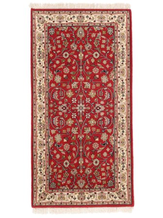 Tappeto Bidjar Indo 74X143 Marrone/Rosso Scuro (Lana, India)