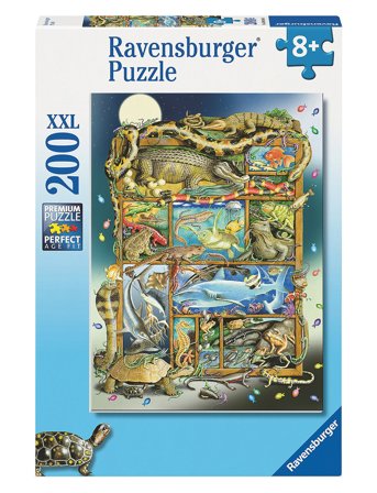 Ravensburger | Fish And Reptile Menagerie 200P | ONE SIZE