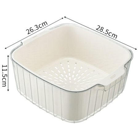 Stablebar avløpskurv Avløpskum L