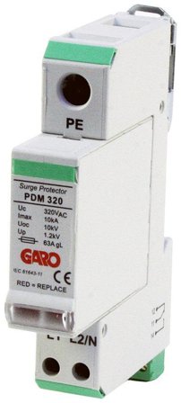 Garo PDMR 320 Finskydd, Anslutningsdon & kablar