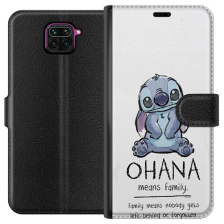 Xiaomi Redmi Note 9 Tegnebogsetui Stitch Ohana