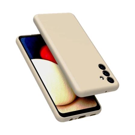 Samsung Galaxy A13 Skal - Silikon Beige Rvelon Beige