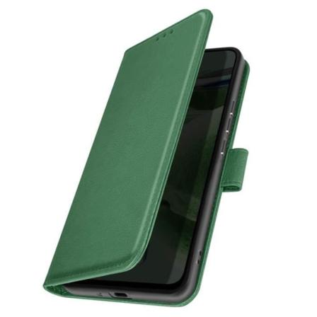 Etui til Xiaomi Redmi Note 12 tegnebog og videoholder Grøn Grön