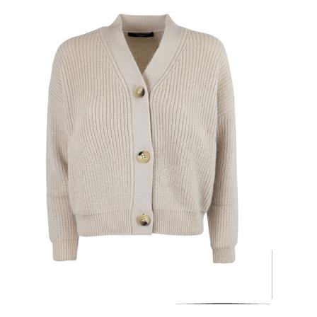 Max Mara, Cardigans Beige, Dames, Maat:L