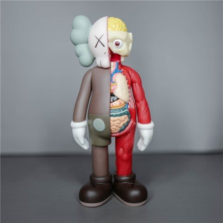 8" Kaws Figurer, Trendiga Samlarobjekt, Dockleksaker, Borddekoration, Festdekorationer, Present