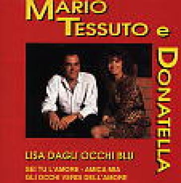 Lisa dagli occhi blu Tessuto Mario E Dona