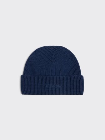 Holzweiler - Margo Logo Beanie - Dk. Navy - Mens - One size