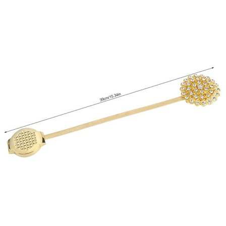 Magneettinen ikkunan verhotanko, säädettävä kristallisolki KLB