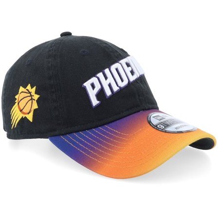 New Era - NBA Schwarz Adjustable Cap - Phoenix Suns 9TWENTY NBA Statement 920 Black/Orange Adjustable @ Hatstore