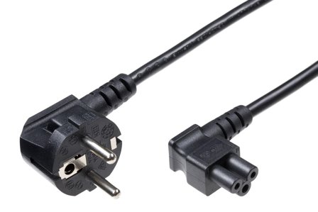 MicroConnect strømkabel - IEC 60320 C5 til power CEE 7/7 - 1.8 m