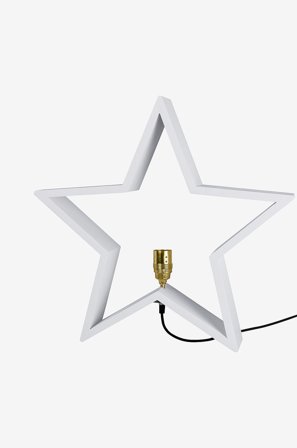 Star Trading - Trestjerne - Hvit - Adventsstjerner - Fra Homeroom