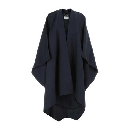Maison Margiela Capes Blå, Dame Poncho