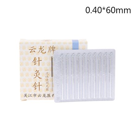 100 kpl Cloud Dragon akupunktioneuloja, sterilointipakkausversio ilman neuloja