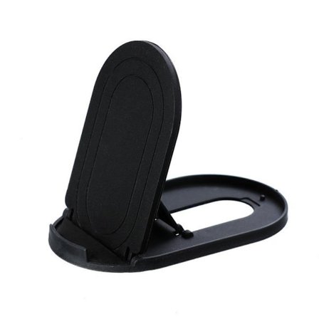 Universellt fällbart skrivbordsstativ för telefon - Svart