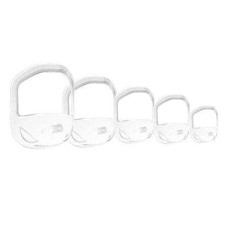 Skægkam-hårbørste Symmetrisk snitformning