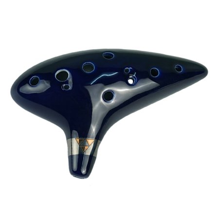 Okarina, 12-reikäinen keski-C Zelda Okarina, loistava lahja Zelda-faneille