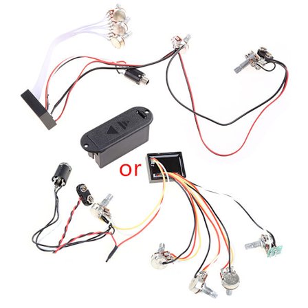 Aktiv EQ-B3T förförstärkarkrets för ersättningstillbehör för basgitarr