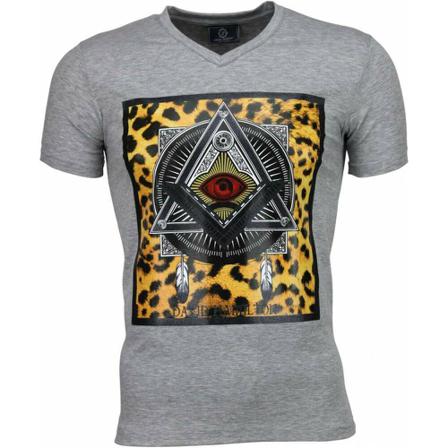 Local Fanatic - T-shirts - Grå - Herr - Storlek: Xl, Herr, Storlek: XL