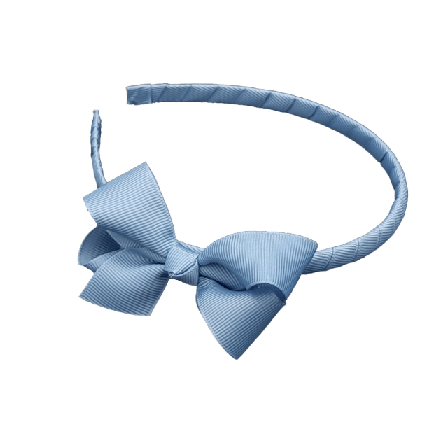 Complement Kids Diadem Med Rosett Accessoarer Unisex Blå