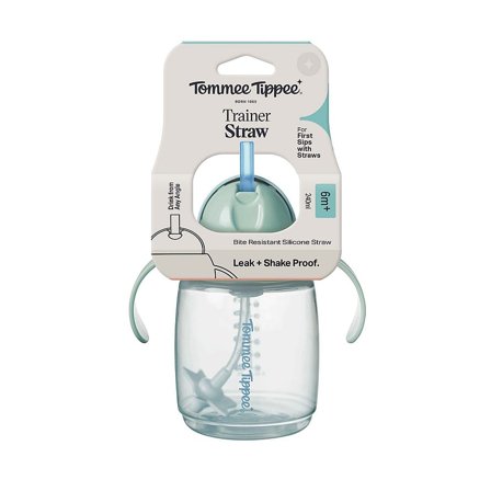 Tommee Tippee Drikkedunk Med Sugerør 6m+ 240 ml, Børn & Forældre, Service, Kopper Og Drikkedunke