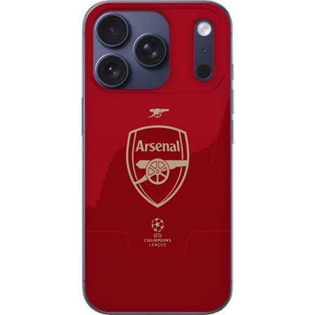 Kompatibelt Mobildeksel til Apple Apple iPhone 17 Pro Arsenal fotballklubb England Premier League ung tropp offensiv stil teknisk fotball og rask utvi