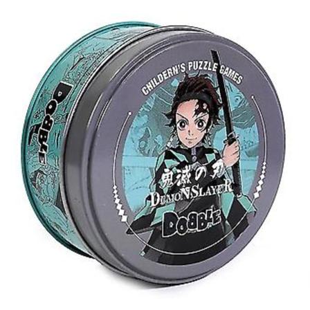 Tegneserie Spot It Matchende Kort Spil Logisk Ræsonnement Øvelse Brætspil Gave Til Børnedag (Demon Slayer)