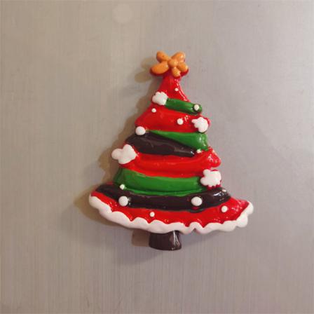 Jul Kylmagnet Juldekoration Magnetfönster Gl