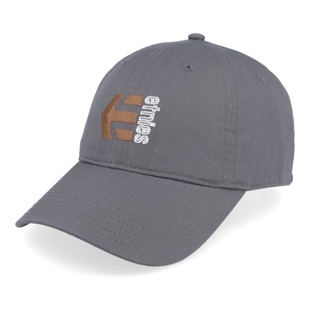 Etnies - Grey - unconstructed - Cap - Corp Combo Charcoal Dad Cap - Hatstore
