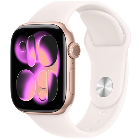 Apple Watch 11 42mm GPS+5G M/L Alu Sport roségold/blassrosa
