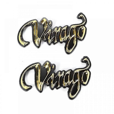 3D Virago Logo Emblem Mærke Motorcykel Benzin Olie Tank Mærkater Klistermærker Til Yamaha Virago Xv125 250 400 535 700