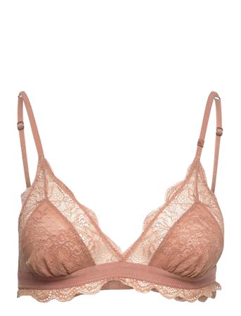 Love Lacy Lingerie Bras & Tops Soft Bras Triangle Bras Rosa Love Stories