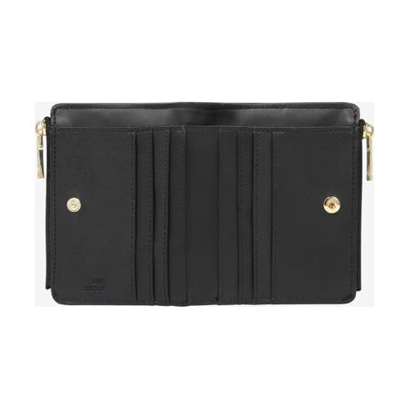 Moschino, Wallets Cardholders Czarny, Kobieta, Rozmiar: ONE Size