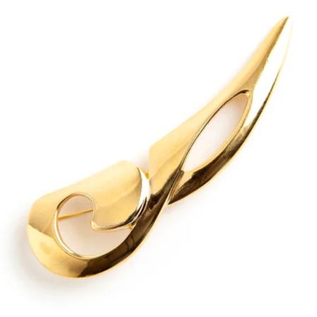 Givenchy Pre-owned, Pre-owned Metalbrooches Geel, unisex, Maat:ONE Size