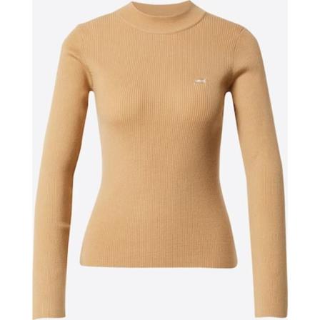 Levi's - Stickade Tröjor & Koftor - Brun - Dam - Storlek: Xs, Dam, Storlek: XS