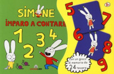Simone. Imparo a contare. Ediz. a colori. Con gioco di memoria da 24 tessere