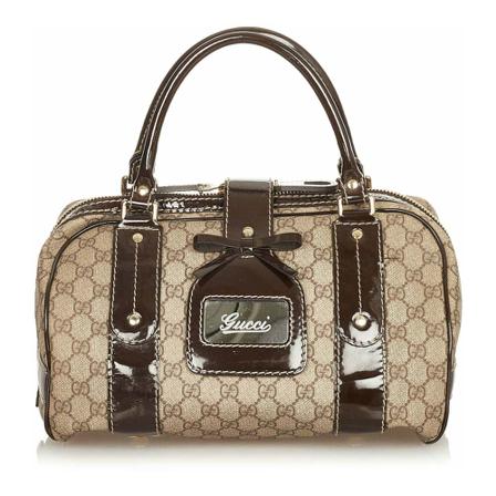 Gucci Vintage, Pre-owned Handbags Bruin, Dames, Maat:ONE Size
