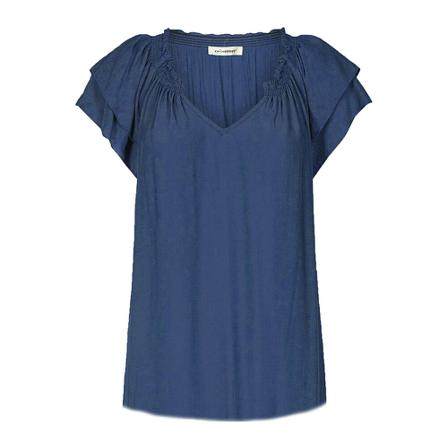 Co'Couture, T-Shirts Blauw, Dames, Maat:S