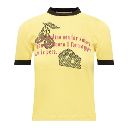 Cormio, T-Shirts Geel, Dames, Maat:L