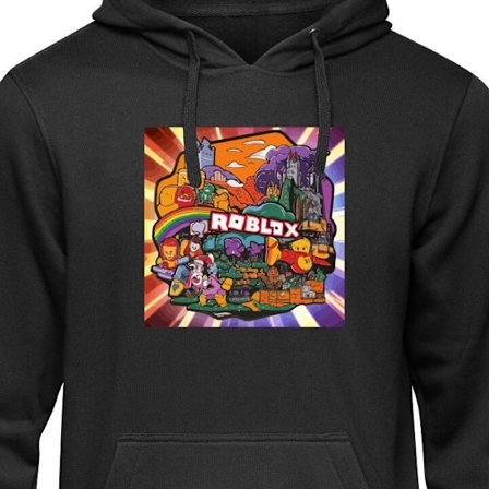 Barn Hoodie Juventus logga - svart vit guld motiv för italienska Serie A-fans, sportig och elegant design