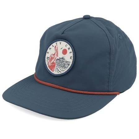 Salty Crew - Ble unconstructed Czapka Z Daszkiem - Kids Stake Out Bluefin A-Frame Dad Cap @ Hatstore