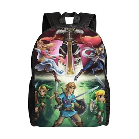 s2148The Legend Of Zelda Barnryggsäckar Skolväska Bokväska Casual Dagryggsäckar För Resor VandringzxDM3976