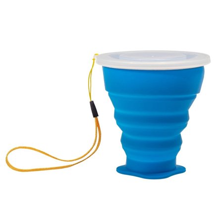 Sammenleggbart utendørs krus